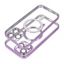 Electro Mag Apple iPhone 16 MagSafe kompatibilis hátlap tok, lila