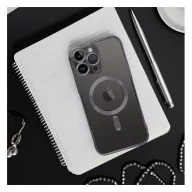   Electro Mag Apple iPhone 16 Plus MagSafe kompatibilis hátlap tok, fekete