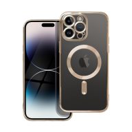   Electro Mag Apple iPhone 16 Plus MagSafe kompatibilis hátlap tok, arany