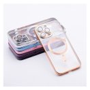 Electro Mag Apple iPhone 16 Plus MagSafe kompatibilis hátlap tok, arany