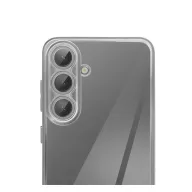   Glam Xiaomi Redmi 13C hátlap tok kameravédő peremmel, ezüst