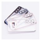 Glam Xiaomi Redmi 13C hátlap tok kameravédő peremmel, ezüst