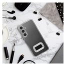 Glam Xiaomi Redmi 13C hátlap tok kameravédő peremmel, ezüst