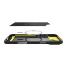 Spigen Rugged Armor MagFit Apple iPhone 16 Plus tok, Matte Black, fekete