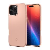   Spigen Thin Fit MagFit Apple iPhone 16 Pro Max tok, MagSafe, Rose Titanium, rózsaszín