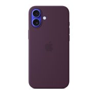 Apple iPhone 16 Plus MagSafe gyári szilikon tok, lila