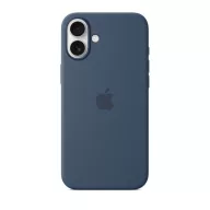 Apple iPhone 16 Plus MagSafe gyári szilikon tok, denim