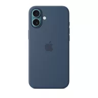Apple iPhone 16 Plus MagSafe gyári szilikon tok, denim