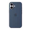 Apple iPhone 16 MagSafe gyári szilikon tok, denim