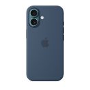 Apple iPhone 16 MagSafe gyári szilikon tok, denim