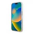 Guess IML 4G MagSafe iPhone 16 MagSafe kemény hátlap tok, rózsaszín GUHMP16SH4STP