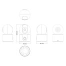 Xiaomi C500 otthoni kamera, fehér, Dual EU - BHR8755EU