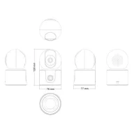 Xiaomi C500 otthoni kamera, fehér, Dual EU - BHR8755EU