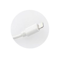   Blue Star hálózati töltő adapter USB-A + Lightning kábel, 1A, 5W, fehér