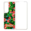 Samsung Galaxy Z fold4 Toiletpaper rózsa mintás gyári tok, zöld (GP-FPF936AMBRY)