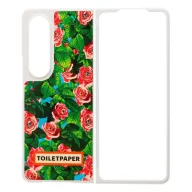   Samsung Galaxy Z fold4 Toiletpaper rózsa mintás gyári tok, zöld (GP-FPF936AMBRY)