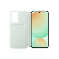   Samsung Galaxy S24 FE Smart View Wallet, gyári flip tok, mentazöld