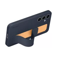 Samsung Galaxy S24 FE Standing Grip gyári tok, kék-fekete