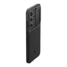 Spigen Optik Armor Samsung Galaxy S24 FE tok, Black, fekete