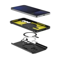   Spigen Tough Armor MagFit Samsung Galaxy S24 FE tok, MagSafe, Black, fekete