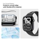 Spigen EliteShield EZ Fit Apple Watch 11 /Watch 10 46mm kijelzővédő fólia felhelyező kerettel (2db)