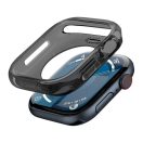 Spigen Caseology Capella Apple Watch 10 (46mm) tok, Clear Black, átlátszó/fekete