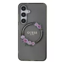 Guess IML Flowers Wreath S24 tok, fekete GUHMS24SHFWFCK