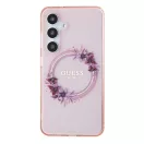 Guess IML Flowers Wreath S24 tok, rózsaszín GUHMS24SHFWFCP
