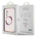 Guess IML Flowers Wreath S24 tok, rózsaszín GUHMS24SHFWFCP