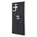 Karl Lagerfeld IML Ikonik S24 Ultra MagSafe tok, fekete KLHMS24LHFCKNOK