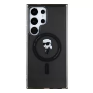   Karl Lagerfeld IML Ikonik S24 Ultra MagSafe tok, fekete KLHMS24LHFCKNOK