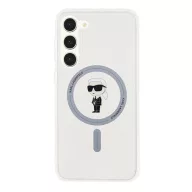  Karl Lagerfeld IML Ikonik S24+ MagSafe tok, átlátszó KLHMS24MHFCKNOT