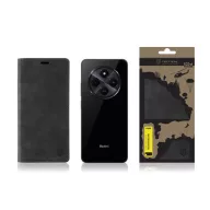   Tactical Xproof Xiaomi Redmi 14C flip/oldalra nyíló tok, fekete