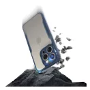 iPhone 16 Pro ütésálló tok erősített peremmel, tengerészkék