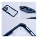 iPhone 16 ütésálló tok erősített peremmel, tengerészkék