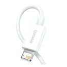 Baseus Superior USB-A - Lightning kábel, 1m, fehér
