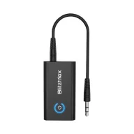   BlitzWolf (BlitzMax) BT05 Transzmitter és Receiver, TX, RX, Bluetooth 5.2, aptX, fekete
