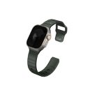 Uniq Stride KFM Apple Watch 41/40/38mm gumis szilikon szíj, khaki/zöld