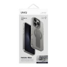 Uniq Heldro Max iPhone 16 Pro MagSafe tok kitámasztóval, átlátszó