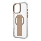 Uniq Heldro Max iPhone 16 Pro MagSafe tok kitámasztóval, arany