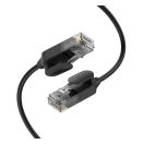 Ugreen Ethernet patchcord kábel, RJ45 Cat 6A UTP, 1000Mbps, 5m, fekete