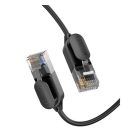 Ugreen Ethernet patchcord kábel, RJ45 Cat 6A UTP, 1000Mbps, 5m, fekete