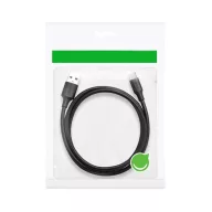 Ugreen USB-A-USB-C kábel 0,25m, fekete