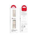 Forcell F-Design FS01 Samsung Galaxy Watch 20mm szíj, bézs