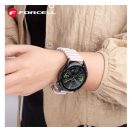 Forcell F-Design FS01 Samsung Galaxy Watch 22mm szíj, bézs