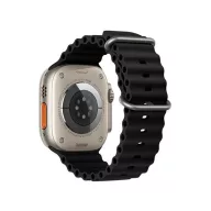 Forcell F-Design FA12 Apple Watch 38/40/41mm szíj, fekete