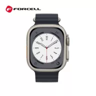 Forcell F-Design FA12 Apple Watch 38/40/41mm szíj, fekete