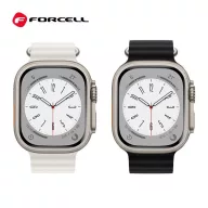 Forcell F-Design FA12 Apple Watch 38/40/41mm szíj, fekete