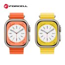 Forcell F-Design FA12 Apple Watch 42/44/45/49mm szíj, sárga