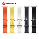 Forcell F-Design FA12 Apple Watch 42/44/45/49mm szíj, sárga